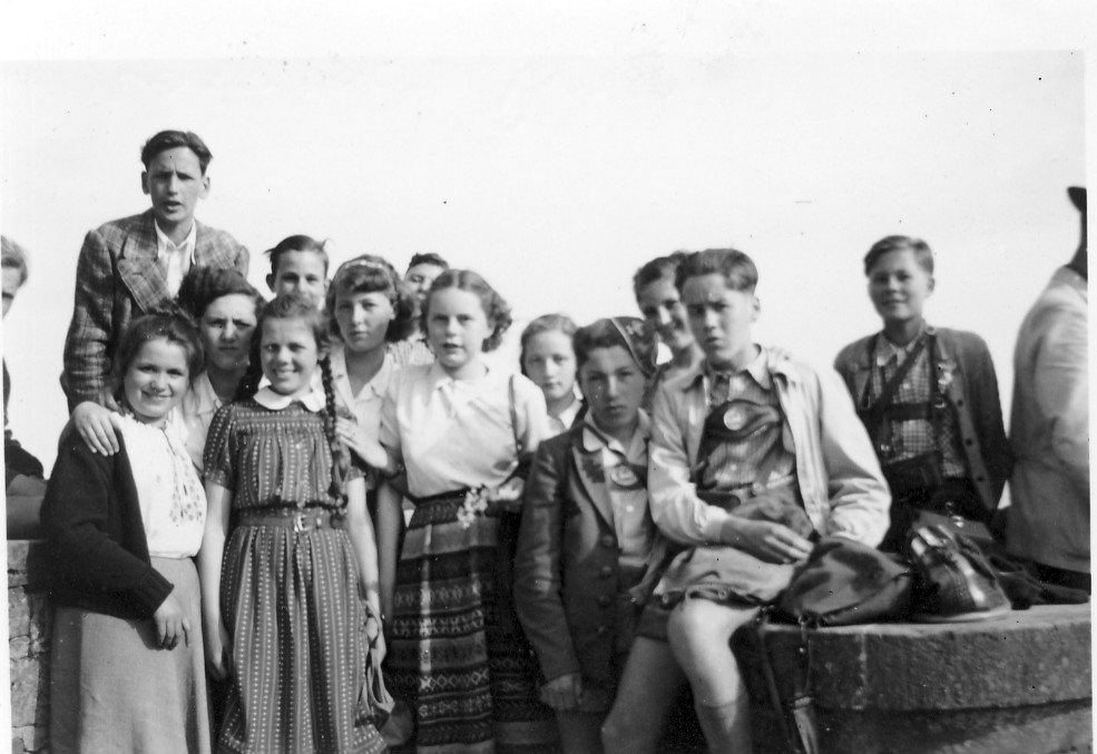 1951 Klassenfahrt an den Edersee