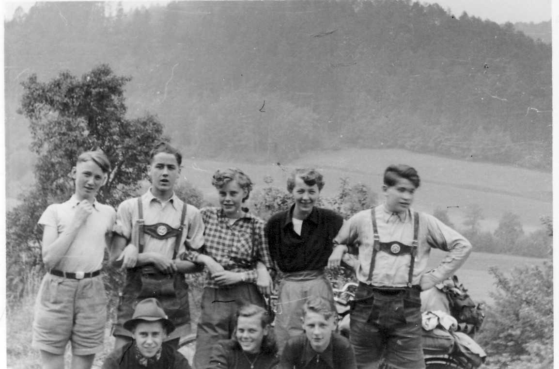 1951 Schulausflug Wildenburg